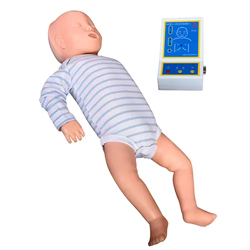 COL 1416 - Manequim Bebê, Simulador para Treino de RCP com Painel